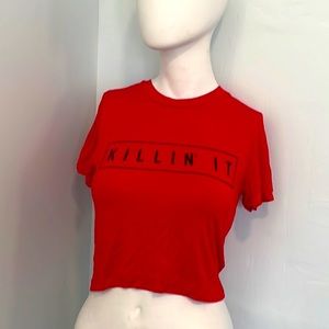 Fashion Nova Killin’ It Tee Size M